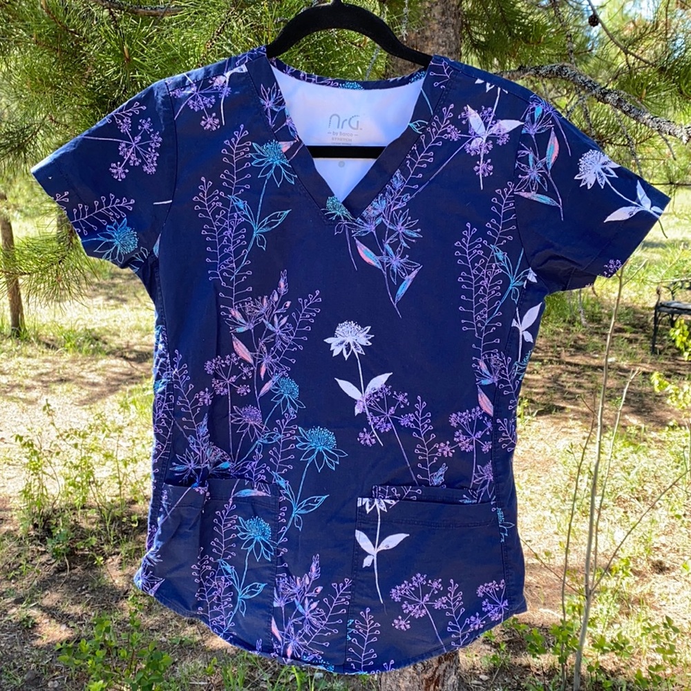NrG by Barco Stretch Scrub Top
